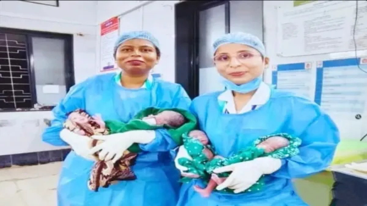 ఒకే కాన్పులో నలుగురు పిల్లలు.. ఇక్కడే బిగ్ ట్విస్ట్